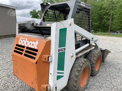 bobcat 642b skid steer tires|bobcat 642 for sale craigslist.